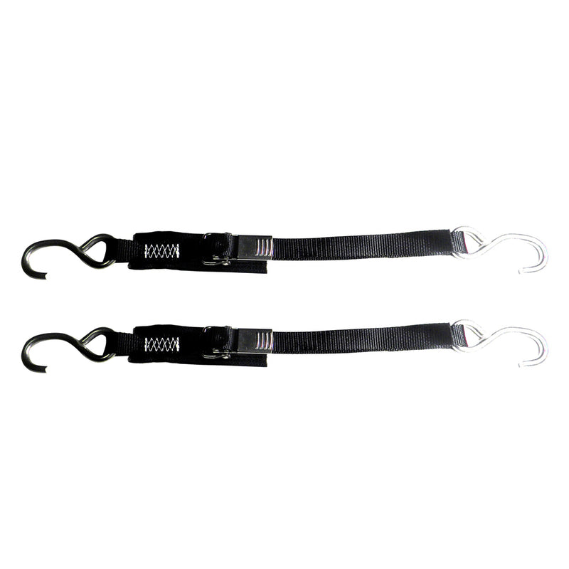Rod Saver Stainless Steel Quick Release Transom Tie-Down - 1" x 4 - Pair [SS1QRTD4]-Angler's World