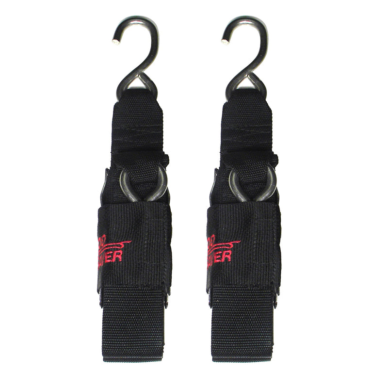 Rod Saver Deluxe Stainless Steel Transom Tie-Down - 2" x 6 - Pair [SSTTD6]-Angler's World