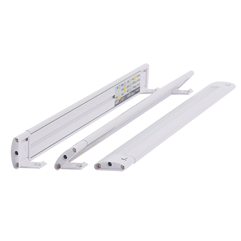 Lunasea LED Light Bar - Built-In Dimmer, Adjustable Linear Angle, 12" Length, 24VDC - Warm White [LLB-32KW-11-00]-Angler's World