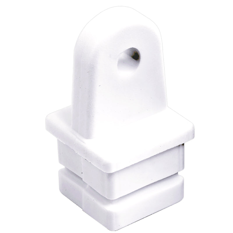 Sea-Dog Nylon Square Tube Top Insert - White - 1" [273581-1]-Angler's World