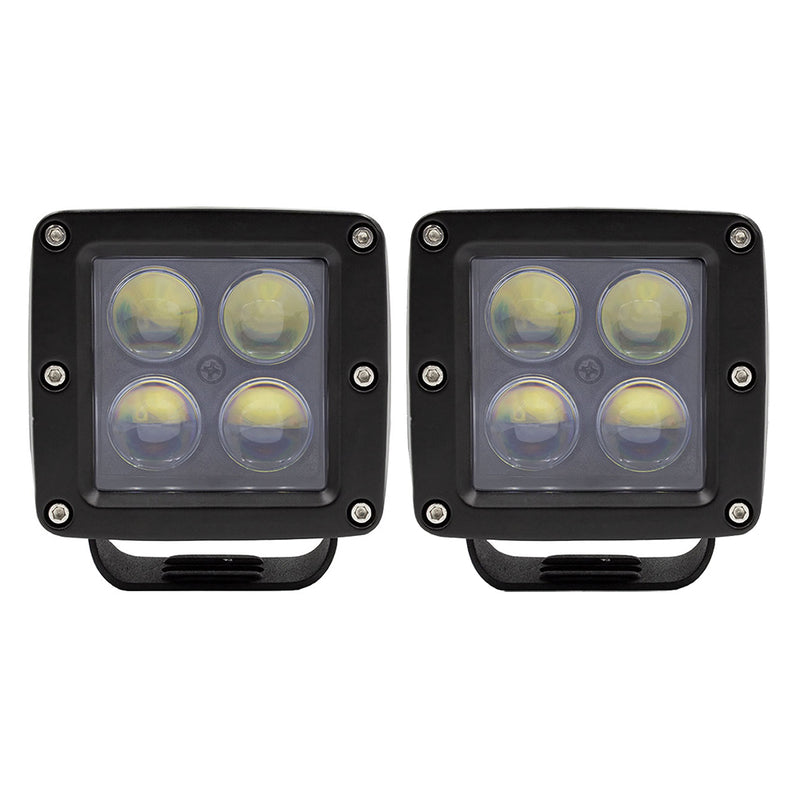 HEISE 3" 4 LED Cube Light - 2-Pack [HE-ICL2PK]-Angler's World