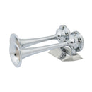 Marinco 12V Chrome Plated Dual Trumpet Mini Air Horn [10108]-Angler's World