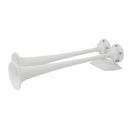Marinco 12V White Epoxy Coated Dual Trumpet Air Horn [10122]-Angler's World