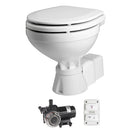 Johnson Pump AquaT Toilet Silent Electric Compact - 12V w/Pump [80-47231-01]-Angler's World