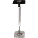 Attwood SWIVL-EZE LockN-Pin 3/4" Pedestal Kit 13" Post 7" x 7" Stainless Steel Base Plate Threaded [977339-T]-Angler's World