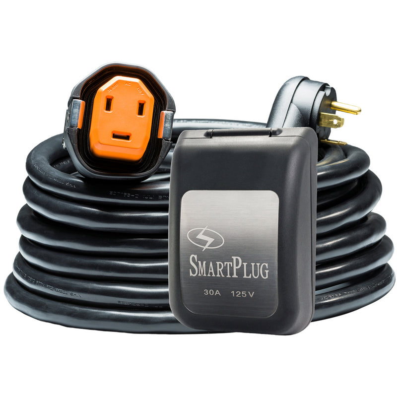 SmartPlug RV Kit 30 AMP Dual Configuration Cordset Black Inlet Combo - 30 [R30303BM30PB]-Angler's World