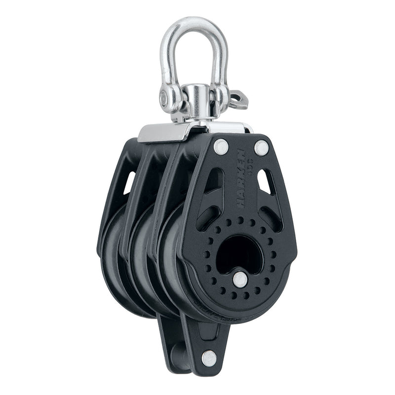 Harken 40mm Carbo Air Triple Swivel Block w/Becket [2641]-Angler's World