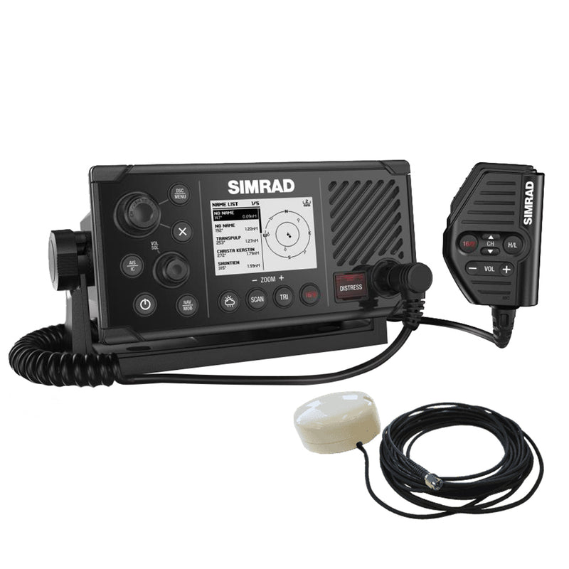Simrad RS40-B VHF Radio w/Class B AIS Transceiver GPS-500 Antenna [000-14818-001]-Angler's World