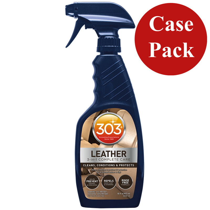303 Automotive Leather 3-In-1 Complete Care - 16oz *Case of 6* [30218CASE]-Angler's World