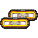 RIGID Industries SR-L Series Surface Mount Spreader Light - Black Housing - Amber Halo [53123]-Angler's World