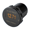 Sea-Dog OLED Voltmeter - Round [421600-1]-Angler's World