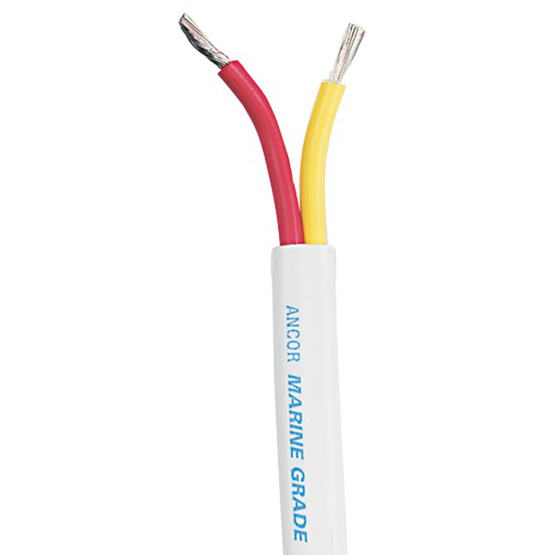 Ancor Safety Duplex Cable - 12/2 AWG - Red/Yellow - Flat - 25 [124302]-Angler's World