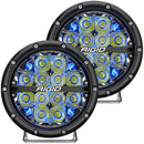 RIGID Industries 360-Series 6" LED Off-Road Fog Light Drive Beam w/Blue Backlight - Black Housing [36207]-Angler's World