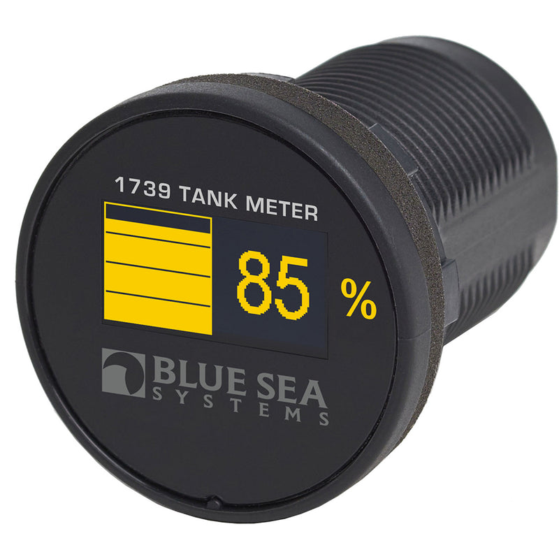 Blue Sea 1739 Mini OLED Tank Meter - Yellow [1739]-Angler's World