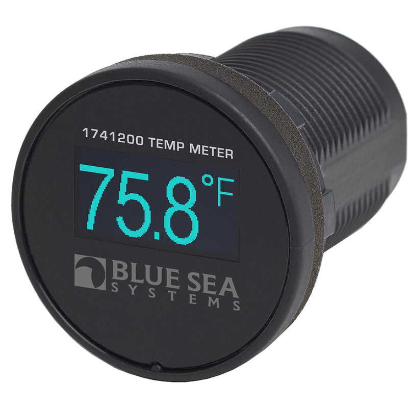 Blue Sea 1741200 Mini OLED Temperature Monitor - Blue [1741200]-Angler's World