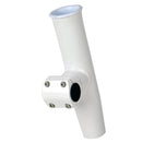 C.E. Smith Adjustable Mid Mount Rod Holder - 1.66" or 1-1/2" OD - White Powder Coat Aluminum with Sleeve Hex Key [53775]-Angler's World