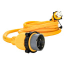 Camco 50 Amp Power Grip Marine Extension Cord - 25 M-Locking/F-Locking Adapter [55621]-Angler's World