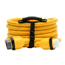 Camco 50 Amp Power Grip Marine Extension Cord - 25 M-Locking/F-Locking Adapter [55621]-Angler's World