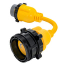 Camco 50AM/30AF Power Grip Marine 12" Locking Adapter - M-Lock/F-Locking Adapter [55625]-Angler's World