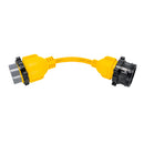 Camco 50AM/30AF Power Grip Marine 12" Locking Adapter - M-Lock/F-Locking Adapter [55625]-Angler's World