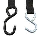 Camco Retractable Tie-Down Straps - 1" Width 6 Dual Hooks [50033]-Angler's World