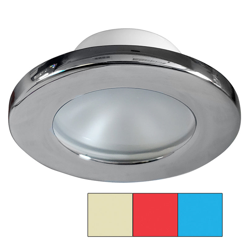 i2Systems Apeiron A3120 Screw Mount Light - Red, Warm White Blue - Chrome Finish [A3120Z-11HCE]-Angler's World