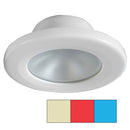 i2Systems Apeiron A3120 Screw Mount Light - Red, Warm White Blue - White Finish [A3120Z-31HCE]-Angler's World