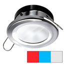 i2Systems Apeiron A1120 Spring Mount Light - Round - Red, Cool White Blue - Brushed Nickel [A1120Z-41HAE]-Angler's World