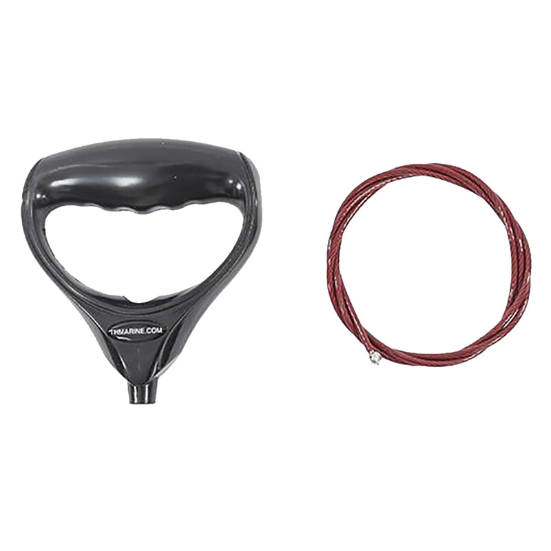 T-H Marine G-Force Trolling Motor Handle Cable - Black [GFH-1G-DP]-Angler's World