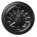Veratron 52MM (2-1/16") ViewLine Battery Status Gauge -150/+150AMP - Black Dial Bezel [A2C59512329]-Angler's World