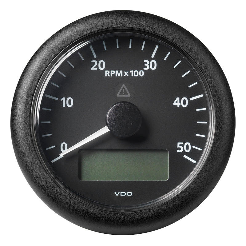 Veratron 3-3/8" (85MM) ViewLine Tachometer w/Multi-Function Display - 0 to 5000 RPM - Black Dial Bezel [A2C59512392]-Angler's World