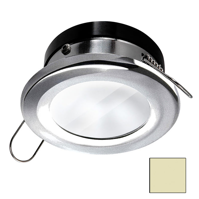 i2Systems Apeiron A1110Z Spring Mount Light - Round - Warm White - Brushed Nickel Finish [A1110Z-41CAB]-Angler's World