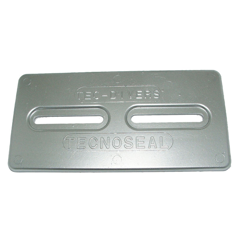 Tecnoseal Aluminum Plate Anode - 12" x 6" x 1/2" [TEC-DIVERS-AL]-Angler's World