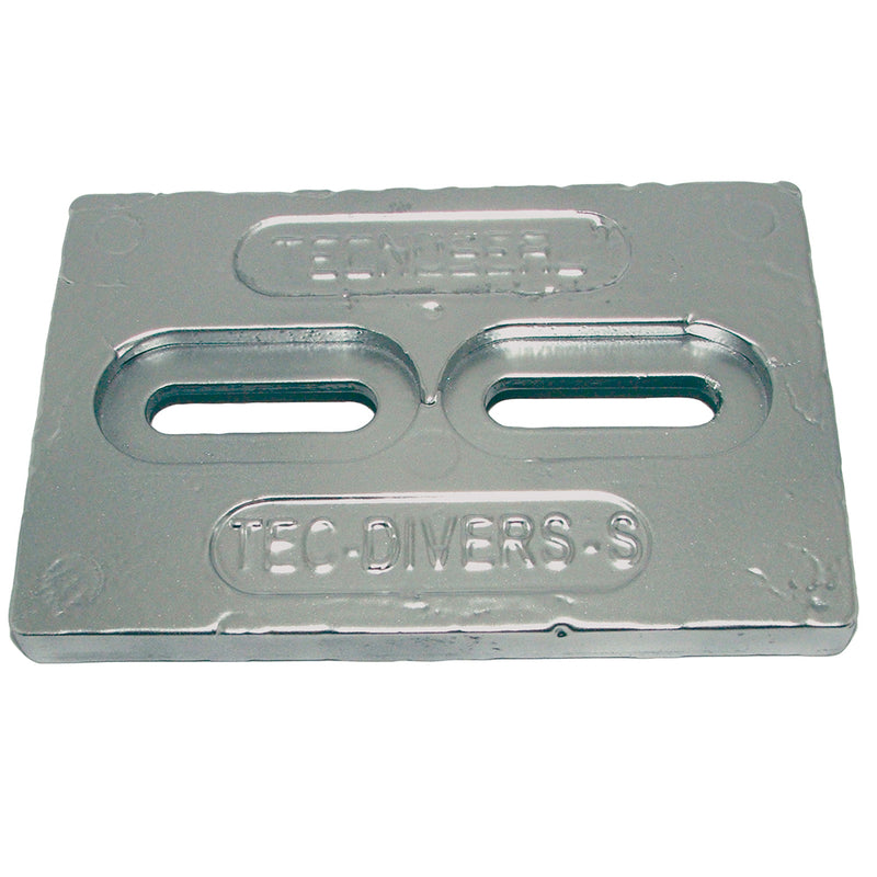 Tecnoseal Mini Zinc Plate Anode 6" x 4" x 1/2" [TEC-DIVERS-S]-Angler's World