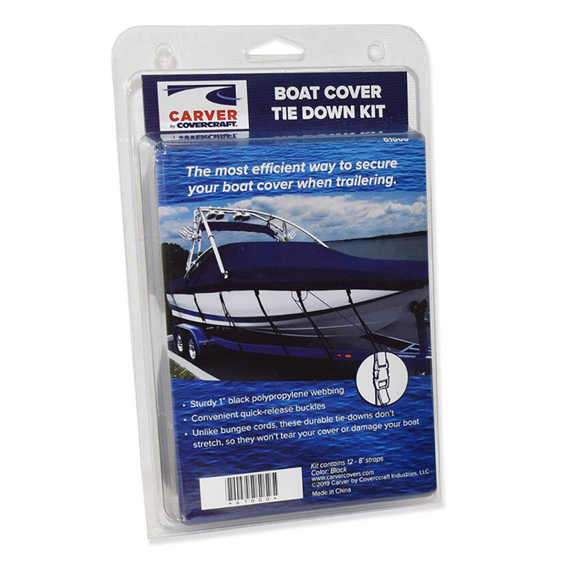 Carver Boat Cover Tie Down Kit [61000]-Angler's World