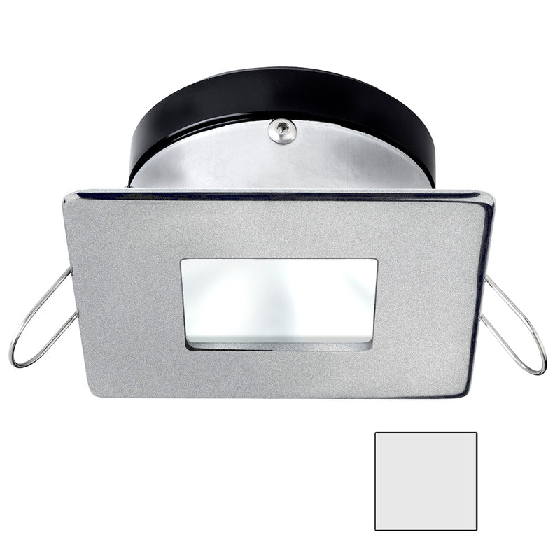 i2Systems Apeiron A1110Z - 4.5W Spring Mount Light - Square/Square - Cool White - Brushed Nickel Finish [A1110Z-44AAH]-Angler's World