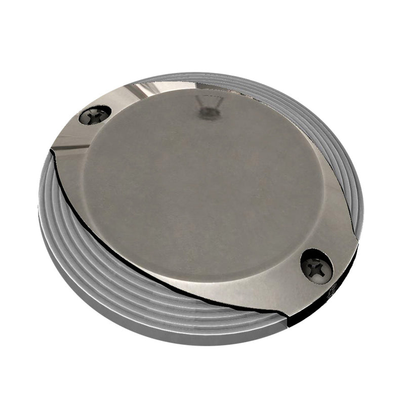 Lumitec Scallop Pathway Light - Warm White - Stainless Steel Housing [101629]-Angler's World