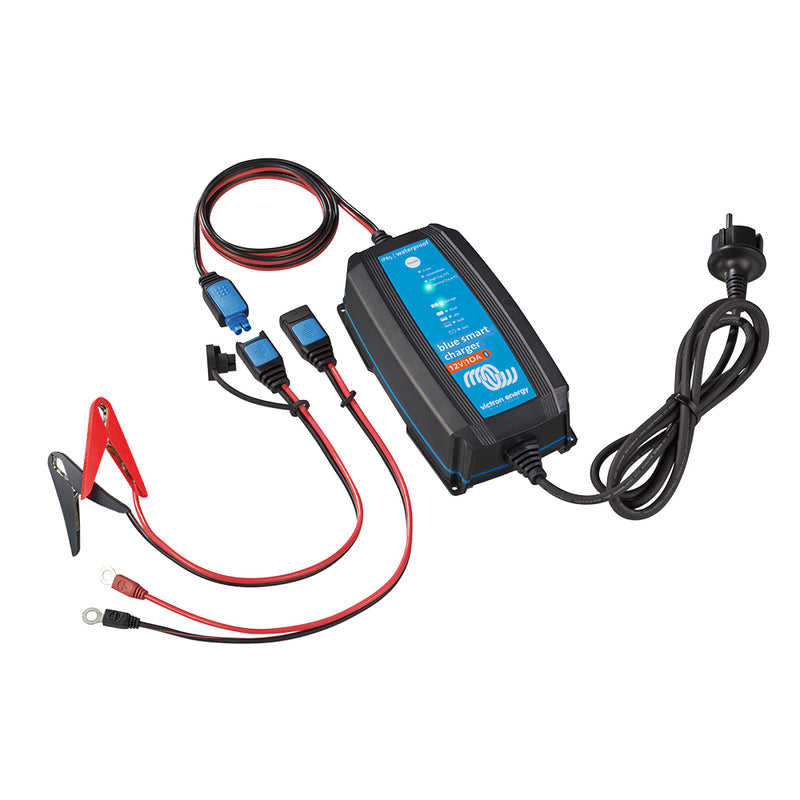 Victron BlueSmart IP65 Charger 12 VDC - 10AMP - UL Approved [BPC121031104R]-Angler's World