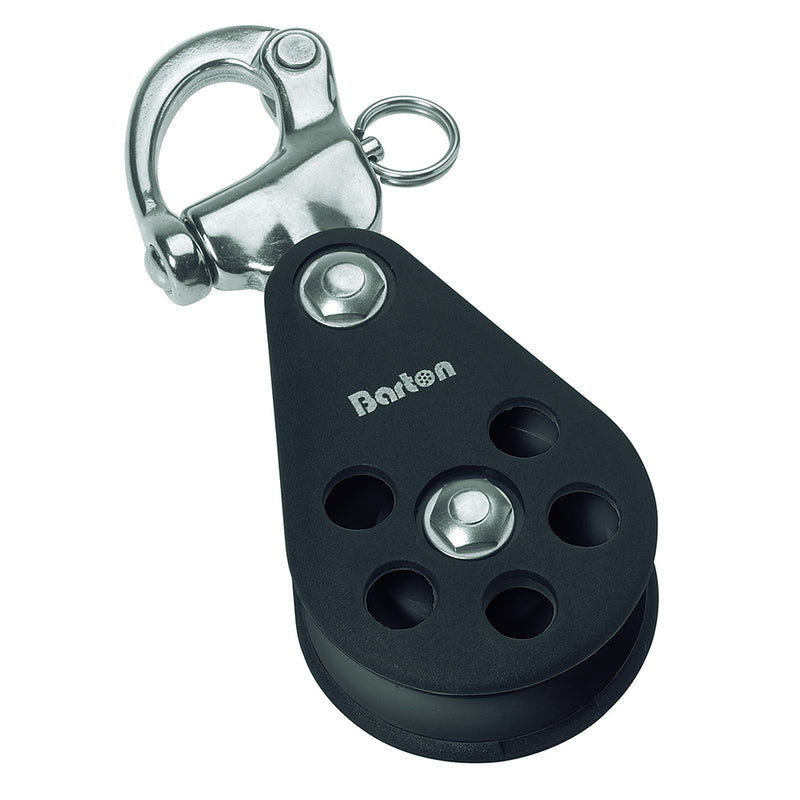 Barton Marine Series 5 Single Snap Shackle Block - 54mm [N05 140]-Angler's World