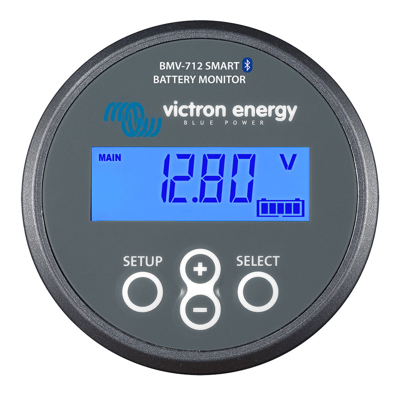 Victron Smart Battery Monitor - BMV-712 - Grey - Bluetooth Capable [BAM030712000R]-Angler's World