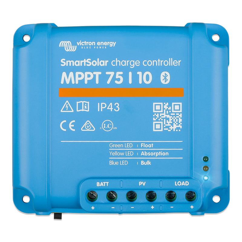 Victron SmartSolar MPPT Solar Charge Controller - 75V - 10Amp - UL Approved [SCC075010060R]-Angler's World