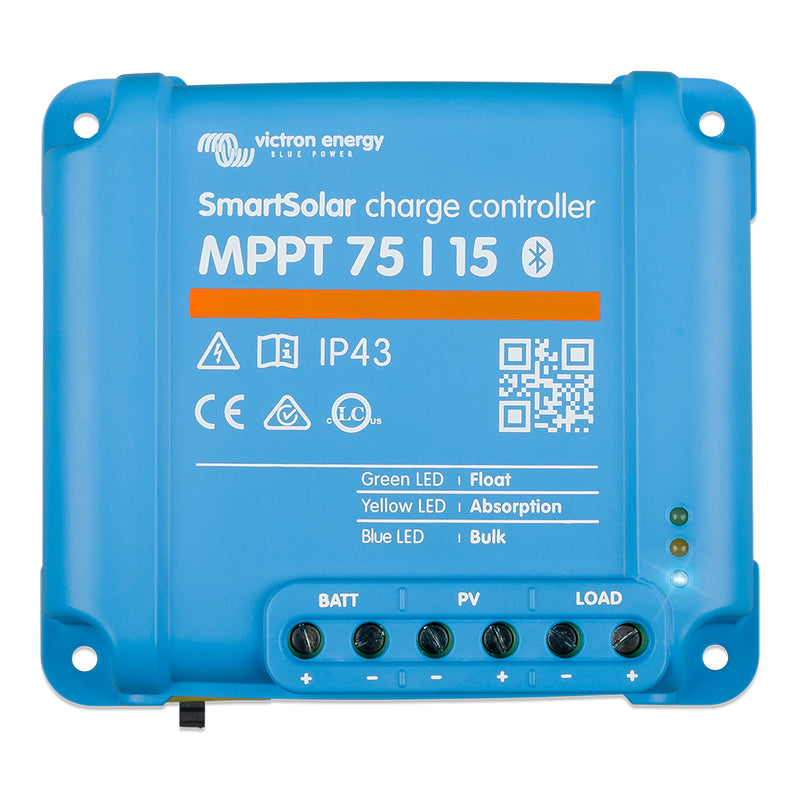 Victron SmartSolar MPPT Solar Charge Controller - 75V - 15Amp - UL Approved [SCC075015060R]-Angler's World