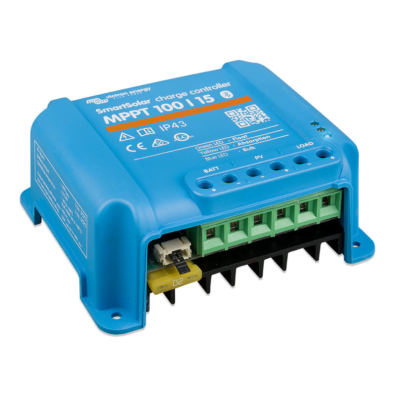 Victron SmartSolar MPPT Charge Controller - 100V - 15AMP - UL Approved [SCC110015060R]-Angler's World