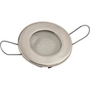 Sea-Dog LED Overhead Light - Brushed Finish - 60 Lumens - Frosted Lens - Stamped 304 Stainless Steel [404232-3]-Angler's World