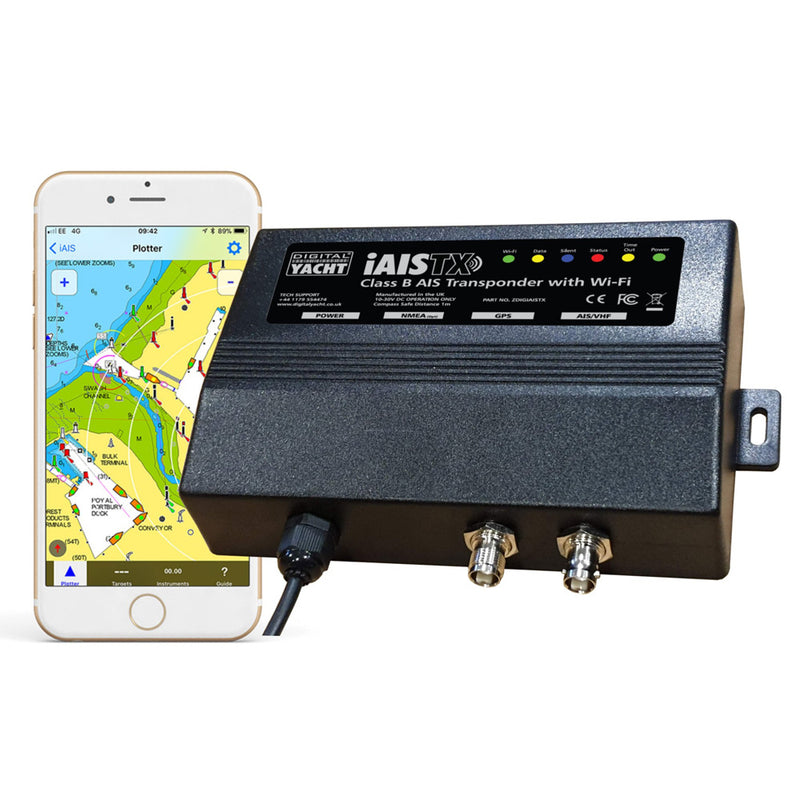 Digital Yacht iAISTX Plus Class B Wireless NMEA 2000 Transponder [ZDIGIAISTXPL]-Angler's World