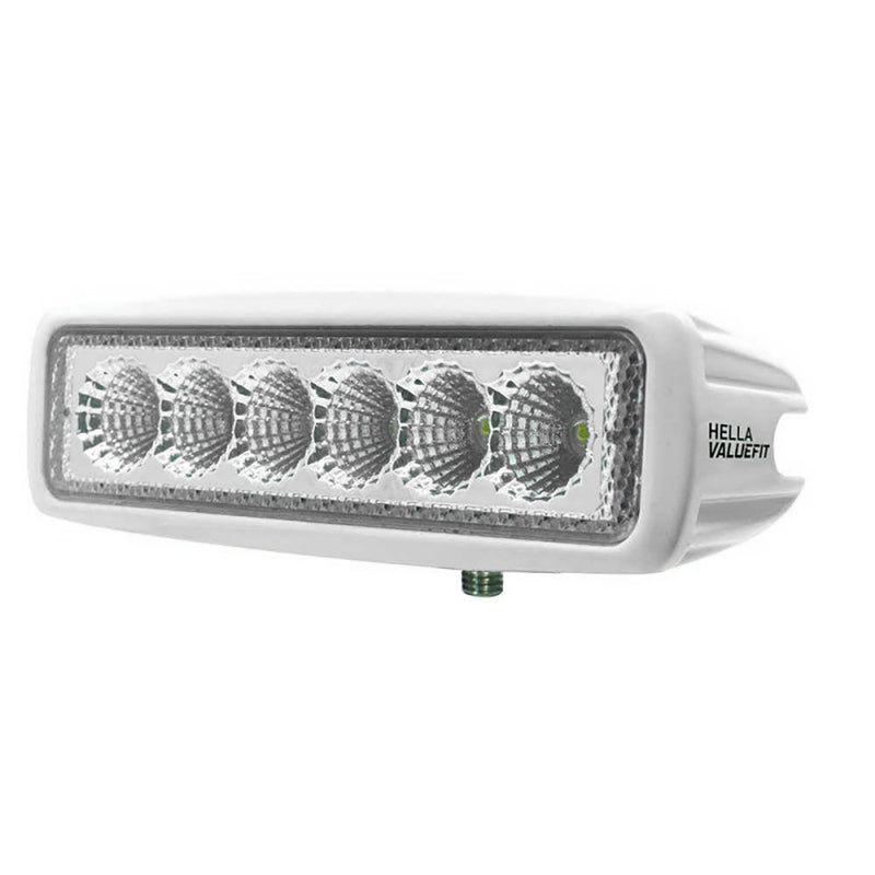 Hella Marine Value Fit Mini 6 LED Flood Light Bar - White [357203051]-Angler's World