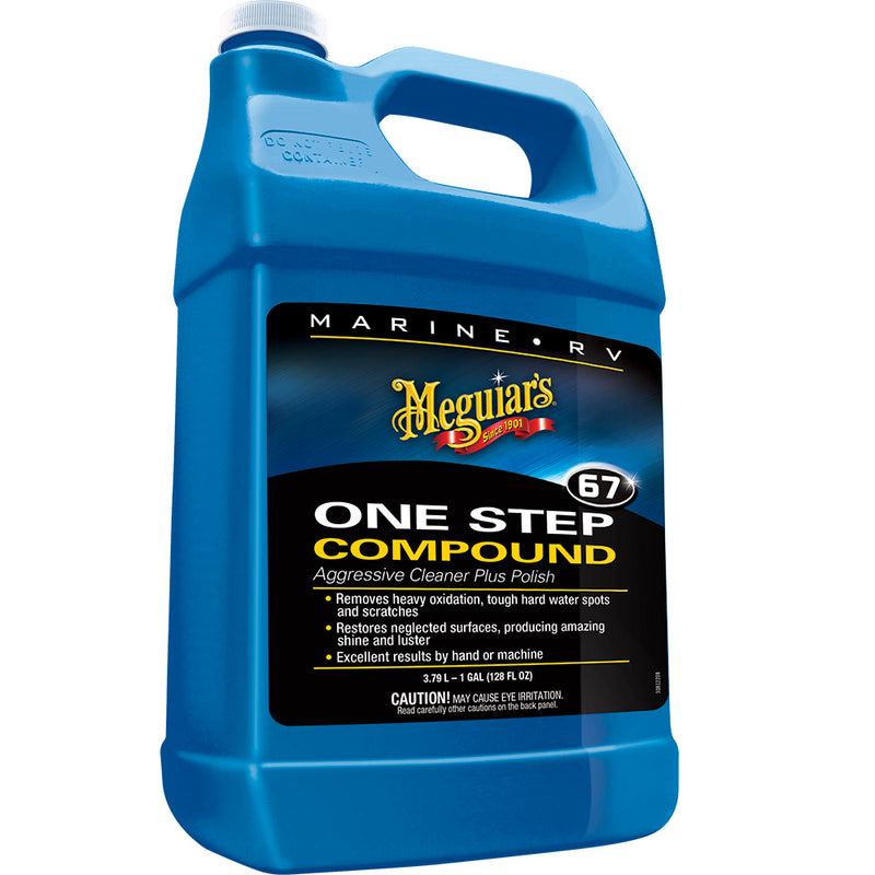 Meguiars Marine One-Step Compound - 1 Gallon [M6701]-Angler's World