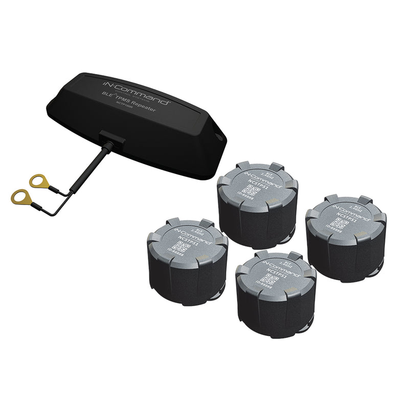iN-Command Tire Pressure Monitoring System - 4 Sensor Repeater Package [NCTP100]-Angler's World