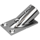 Sea-Dog Rail Base Fitting Rectangular Base 30 316 Stainless Steel 7/8" OD [281300-1]-Angler's World