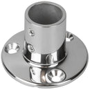 Sea-Dog Rail Base Fitting 2-3/4" Round Base 90 316 Stainless Steel - 1" OD [280901-1]-Angler's World